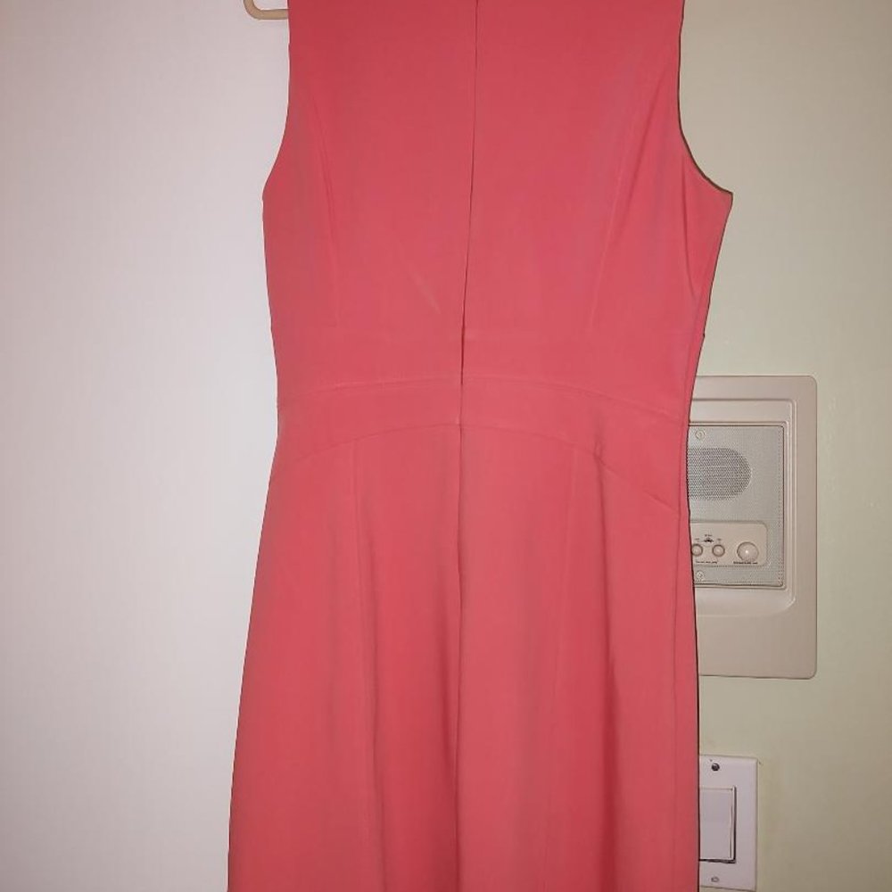Peach A line Dress